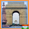 Gate of India - Red Fort - Qutab Minar